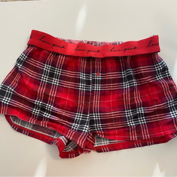Victoria Secret Christmas PJ shorts - Picture 3 of 3